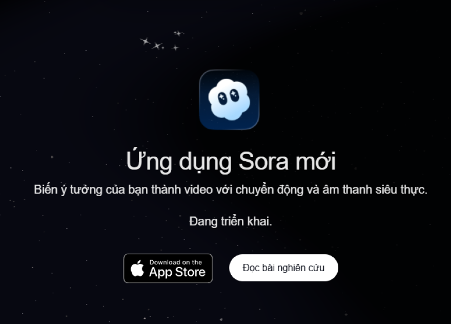 Sora 2 cán mốc một triệu lượt tải, vượt xa ChatGPT