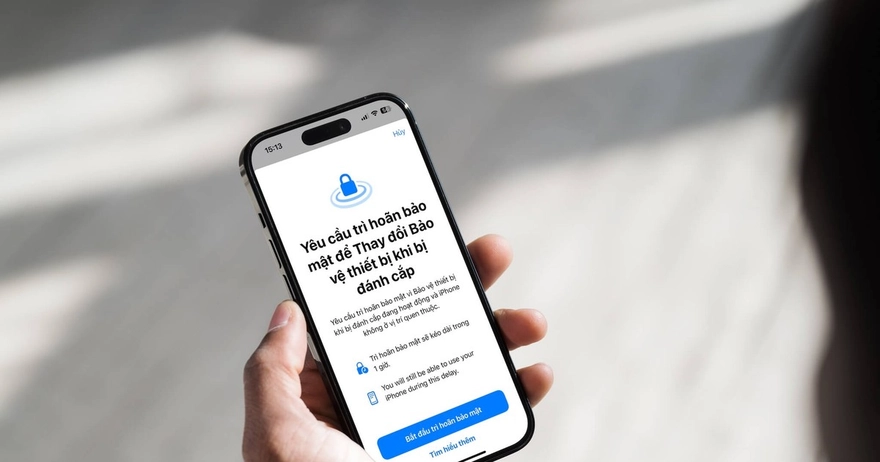 Bảo vệ bản thân với Stolen Device Protection trên iPhone