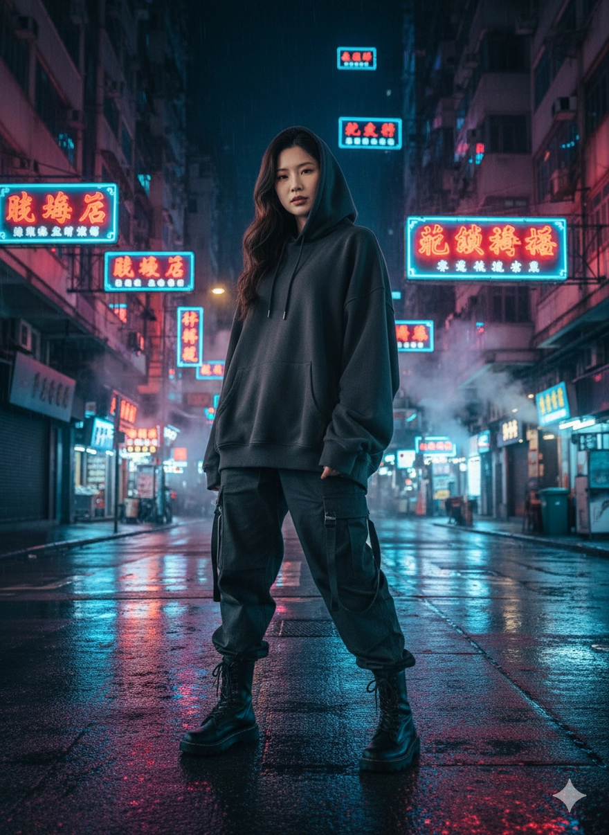 Câu lệnh AI tạo ảnh đường phố cực ngầu trong 1 phút