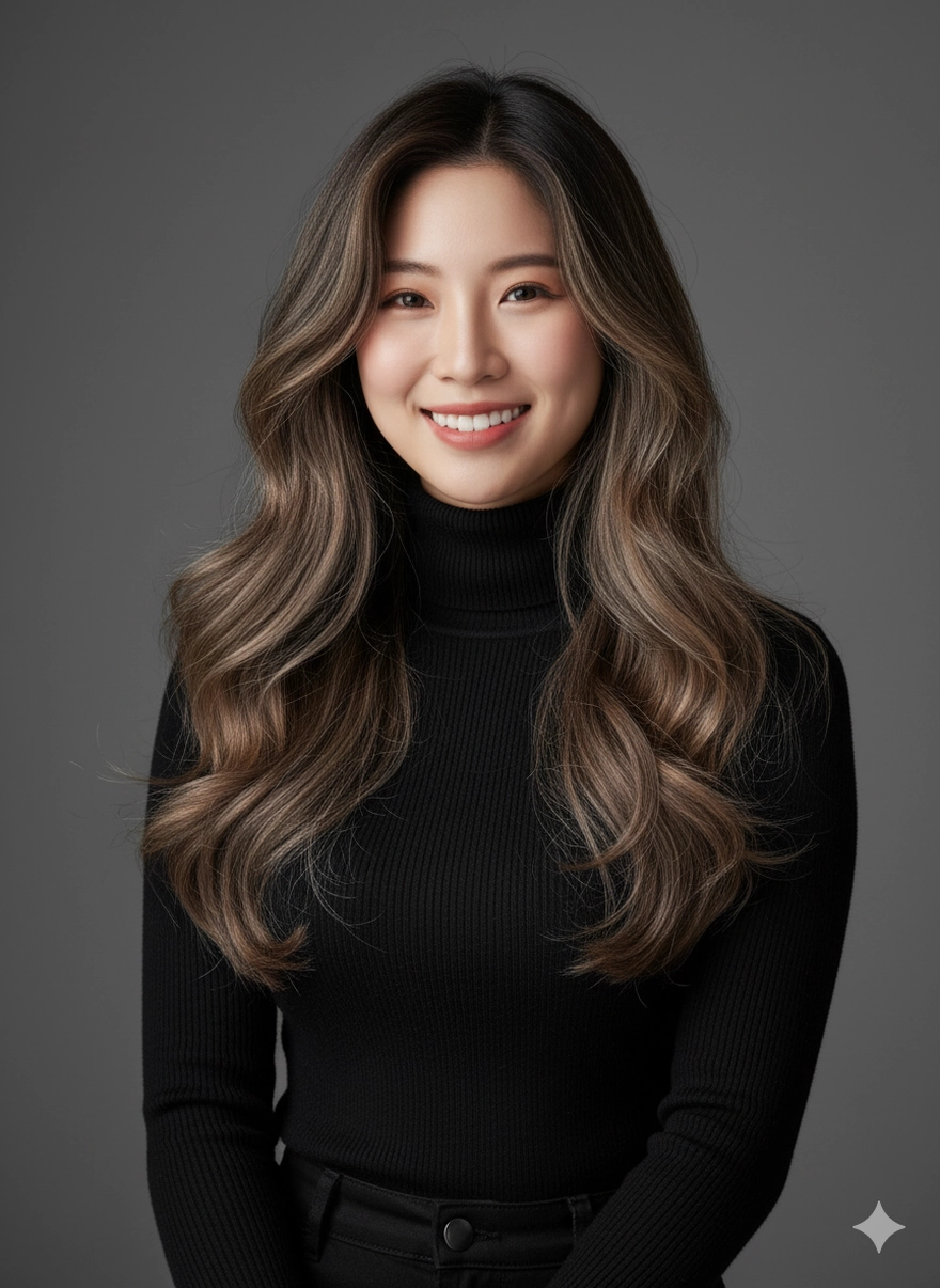 Câu lệnh AI tạo ảnh với nhiều kiểu tóc khác nhau