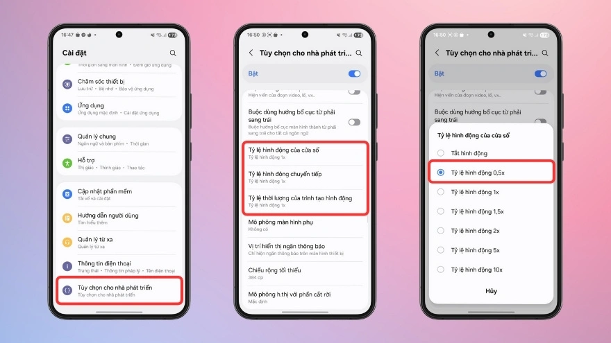 Mẹo ẩn giúp điện thoại Android cũ nhanh bất ngờ