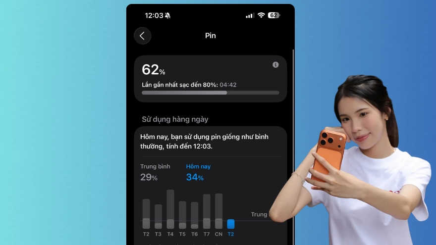 Mẹo kéo dài tuổi thọ và thời lượng pin trên iOS 26