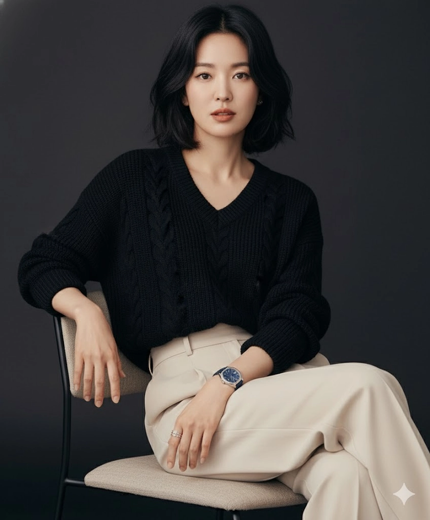 Câu lệnh AI tạo ảnh style công sở cho chị em