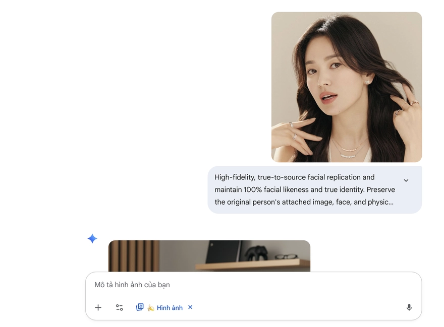 Câu lệnh AI tạo ảnh style công sở cho chị em