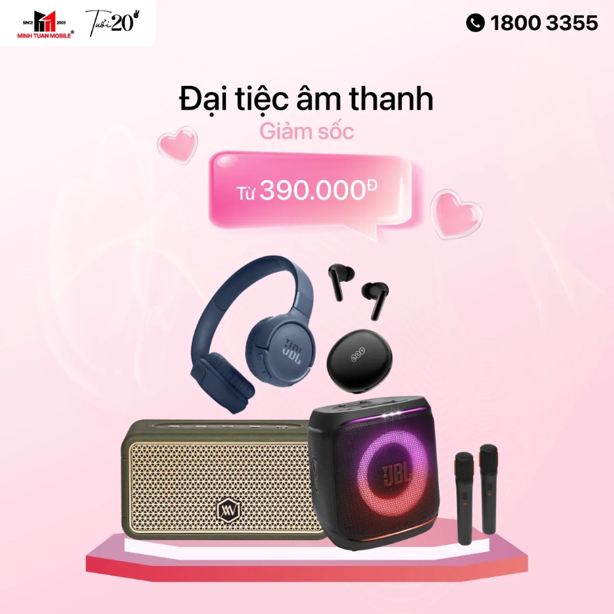 Deal công nghệ xịn mừng 20-10