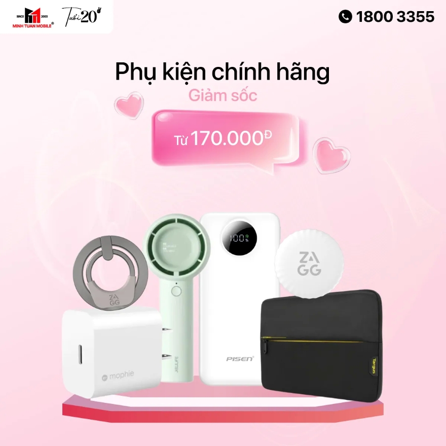 Deal công nghệ xịn mừng 20-10