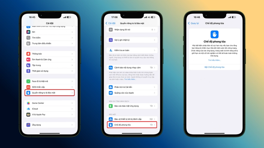 Kiểm tra 3 cài đặt phát hiện phần mềm gián điệp trên iPhone