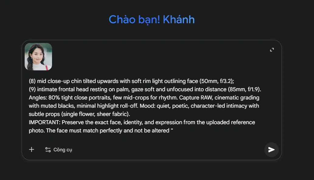 Tạo ảnh chân dung siêu xịn như studio chỉ bằng câu lệnh đơn giản