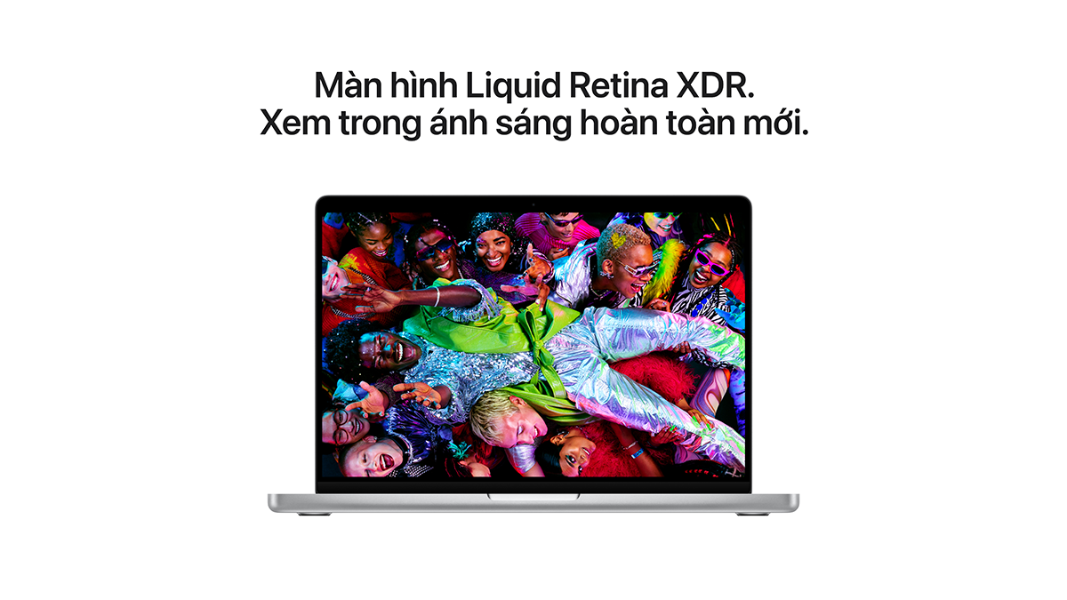 Màn hình Liquid Retina XDR và thiết kế màu Space Black
