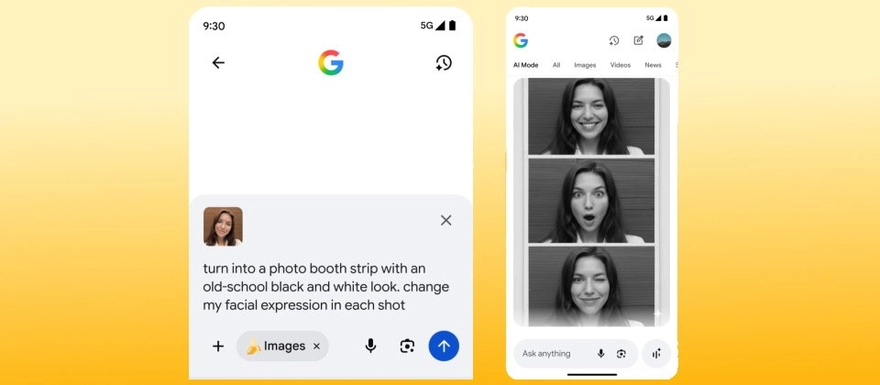 Người dùng có thể sáng tạo hình ảnh ngay trên Google Search