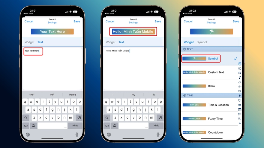 Cách thêm tên trên màn hình khoá iPhone đánh dấu chủ quyền