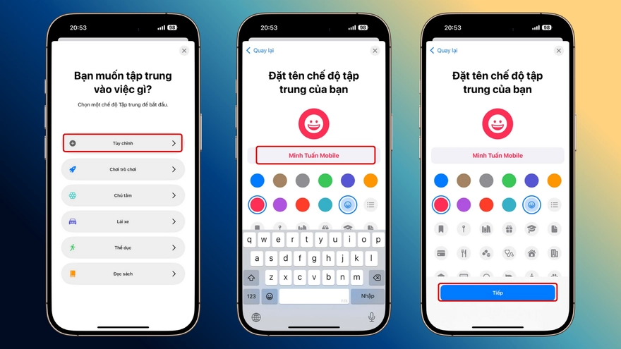 Cách thêm tên trên màn hình khoá iPhone đánh dấu chủ quyền