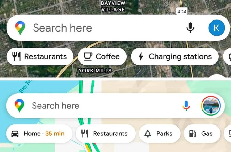 Google Maps sắp hiển thị thời gian về nhà ngay trên màn hình