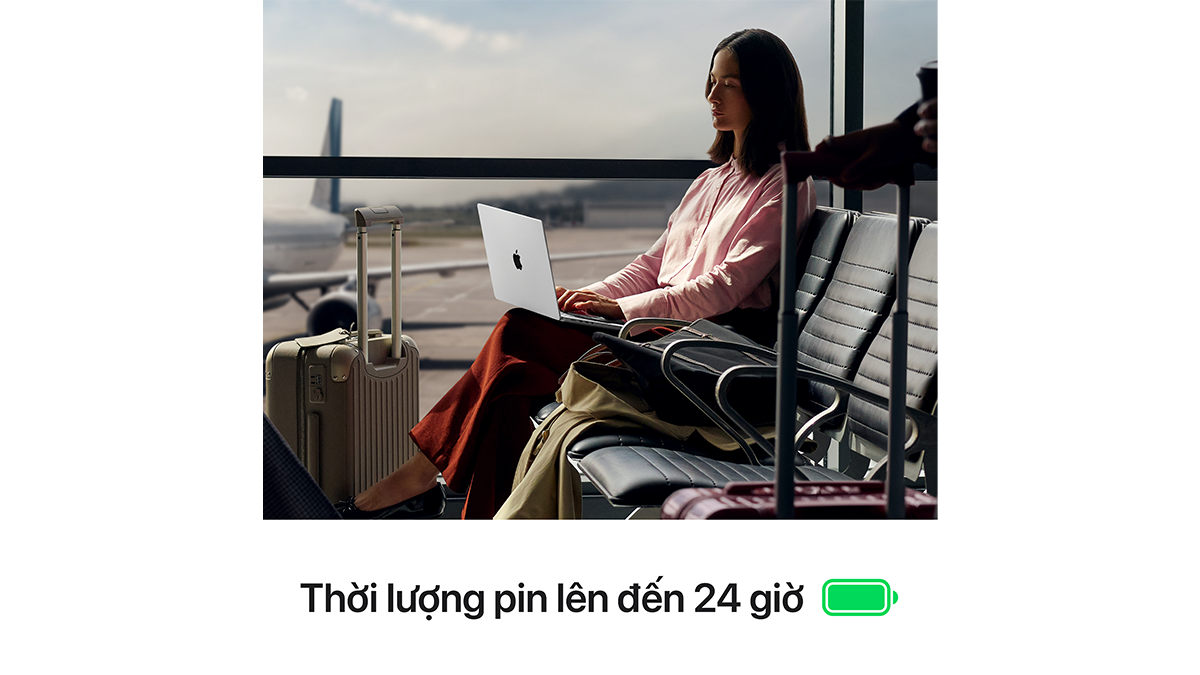 Thời lượng pin kỷ lục 24 giờ và công nghệ sạc nhanh