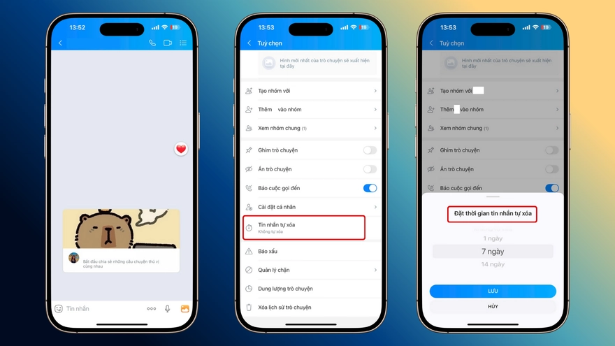 Cách xóa vĩnh viễn tin nhắn Zalo sau 1 ngày cực đơn giản