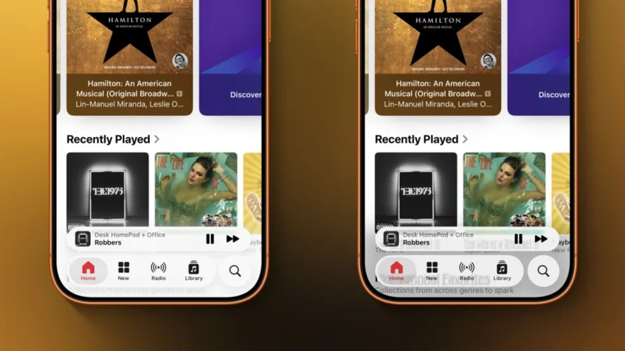 iOS 26.1 beta 4 tùy chỉnh Liquid Glass theo sở thích 