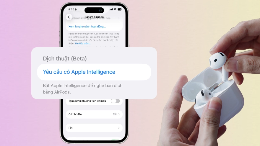 iOS 26.1 giúp AirPods Pro hoạt động tốt hơn