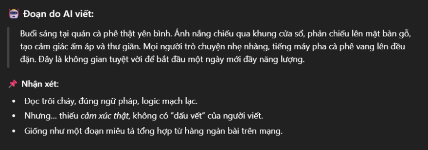 Cách phát hiện chữ viết AI bằng những mẹo đơn giản
