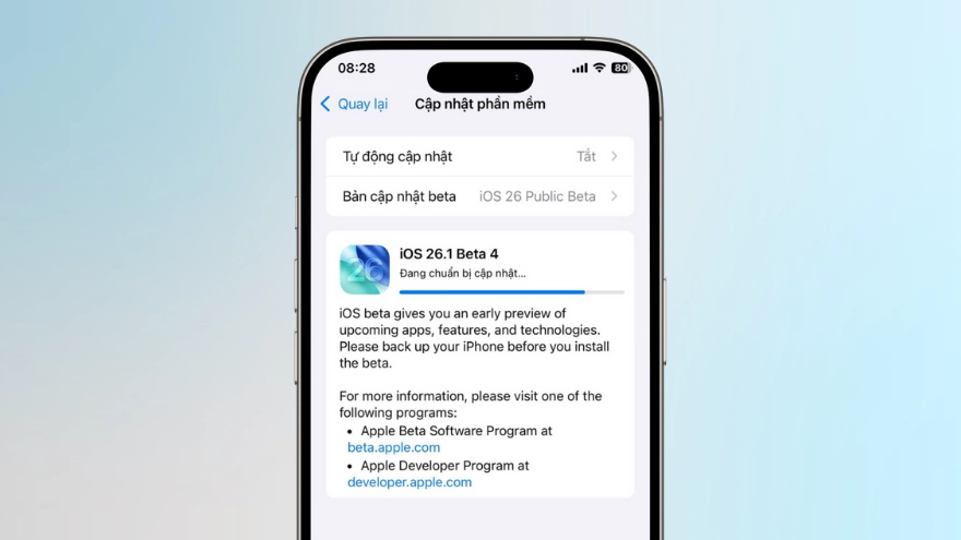 Đánh giá pin và hiệu năng thực tế của iOS 26.1 Beta 4