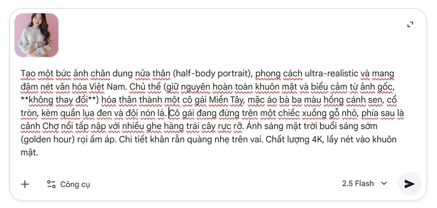 1 ngày hóa thân cô gái Miền Tây xinh đẹp với Gemini