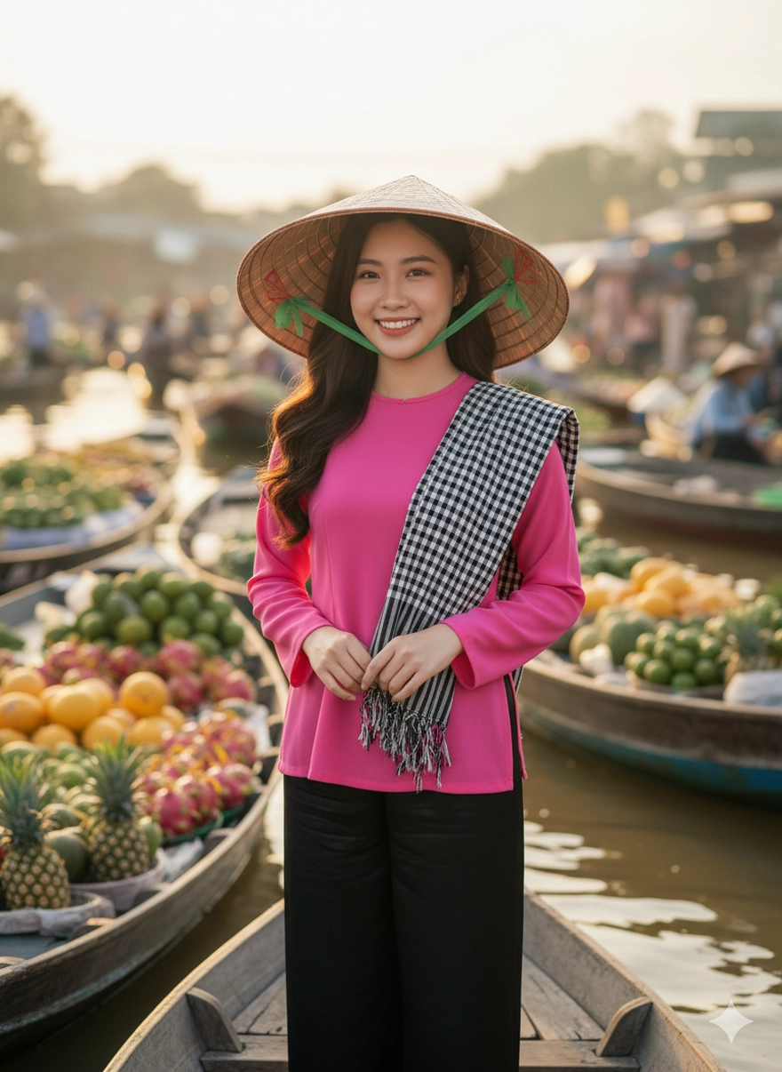 1 ngày hóa thân cô gái Miền Tây xinh đẹp với Gemini