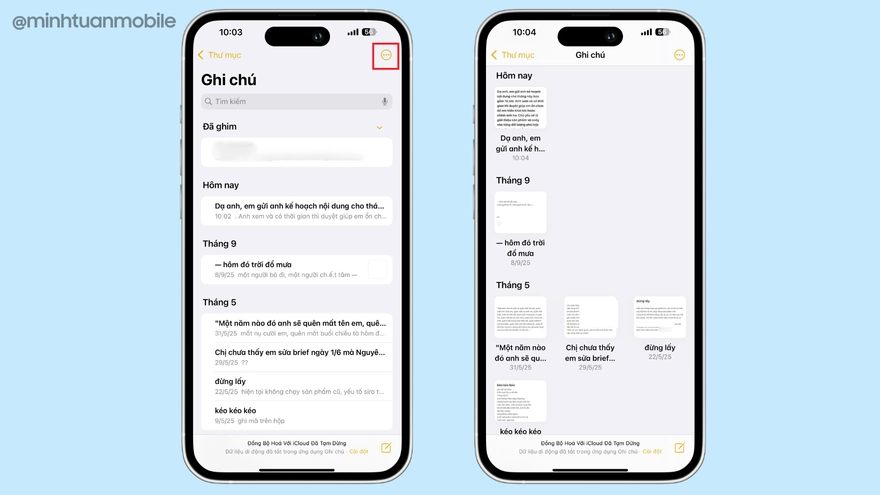 Làm việc hiệu quả với 8 tính năng trong Ghi chú trên iPhone