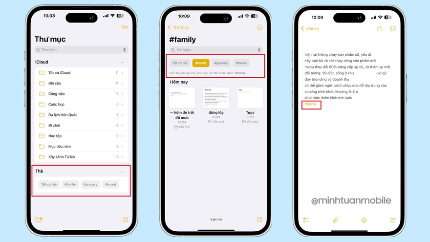 Làm việc hiệu quả với 8 tính năng trong Ghi chú trên iPhone