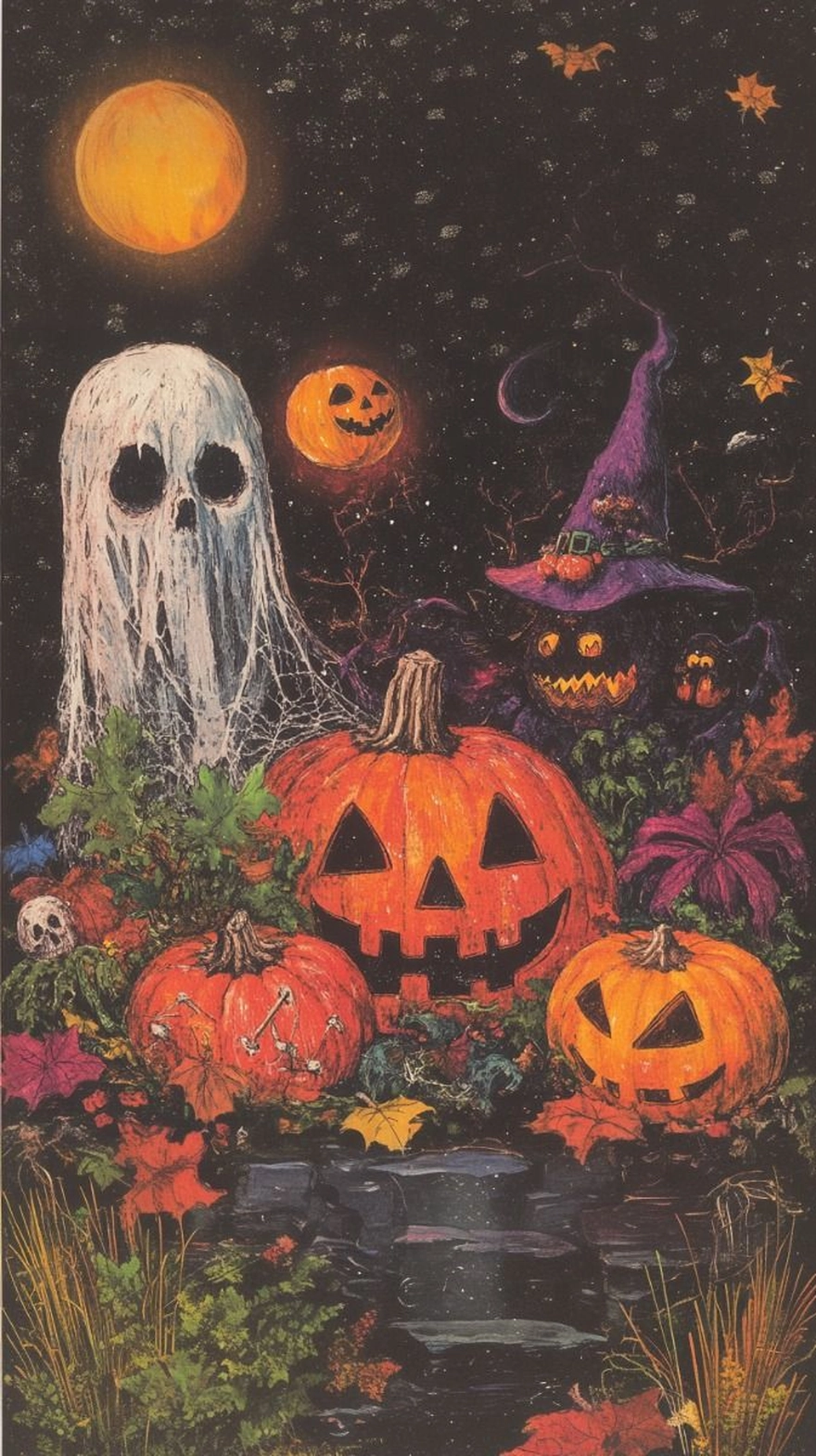 Tổng hợp hình nền Halloween cho điện thoại