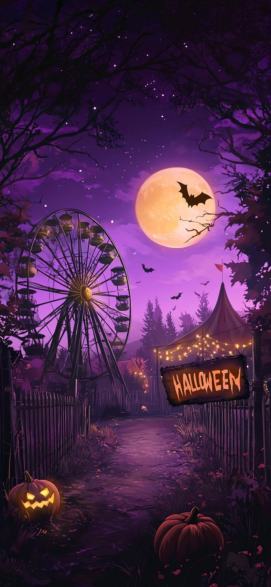 Tổng hợp hình nền Halloween cho điện thoại