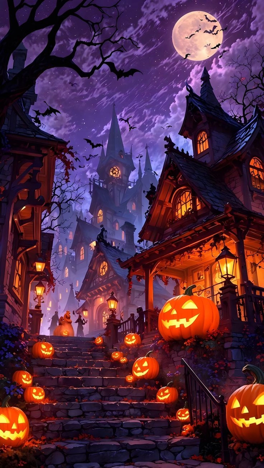 Tổng hợp hình nền Halloween cho điện thoại