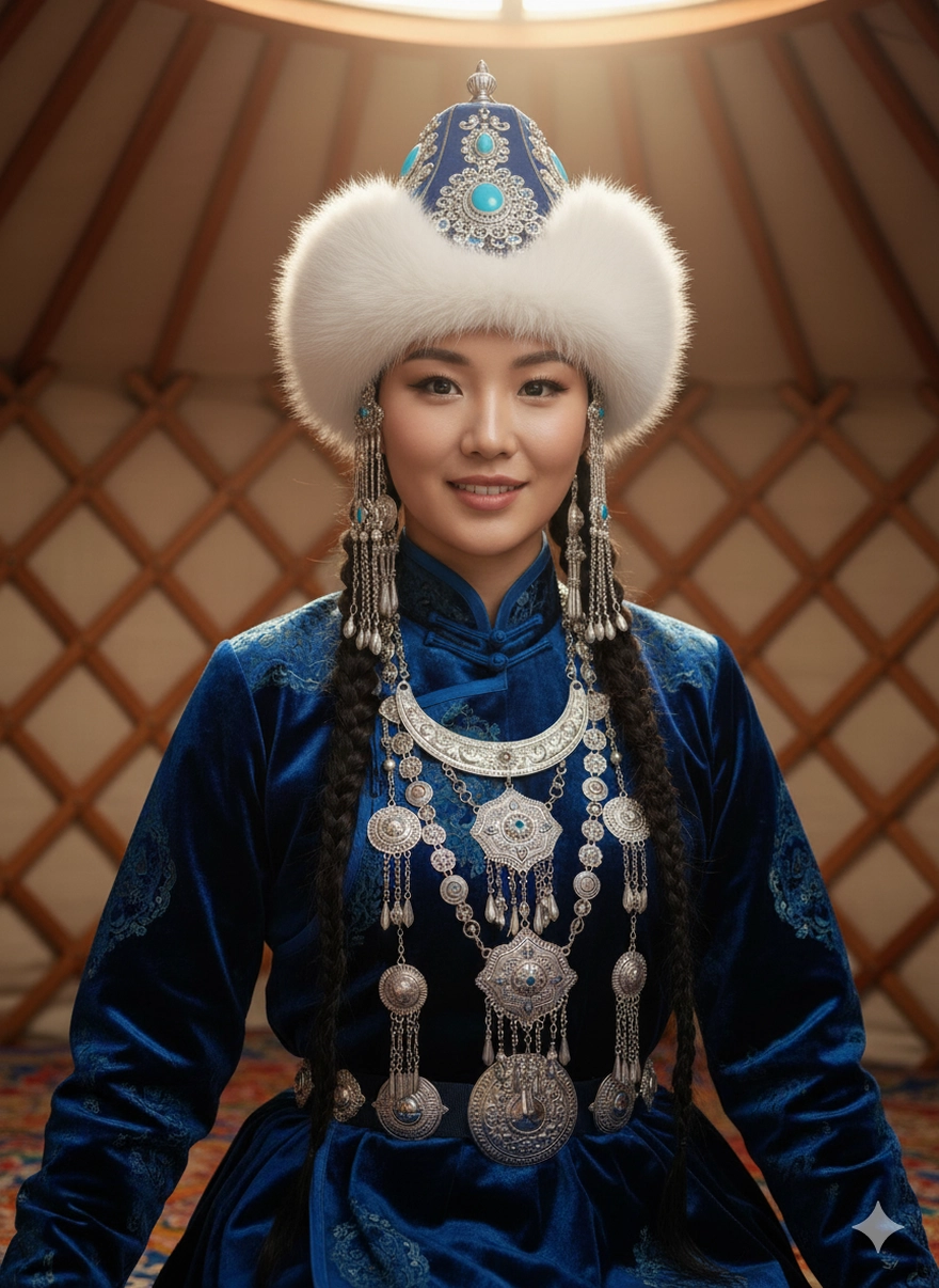 Hóa thân thành cô gái Mông Cổ xinh đẹp với Gemini