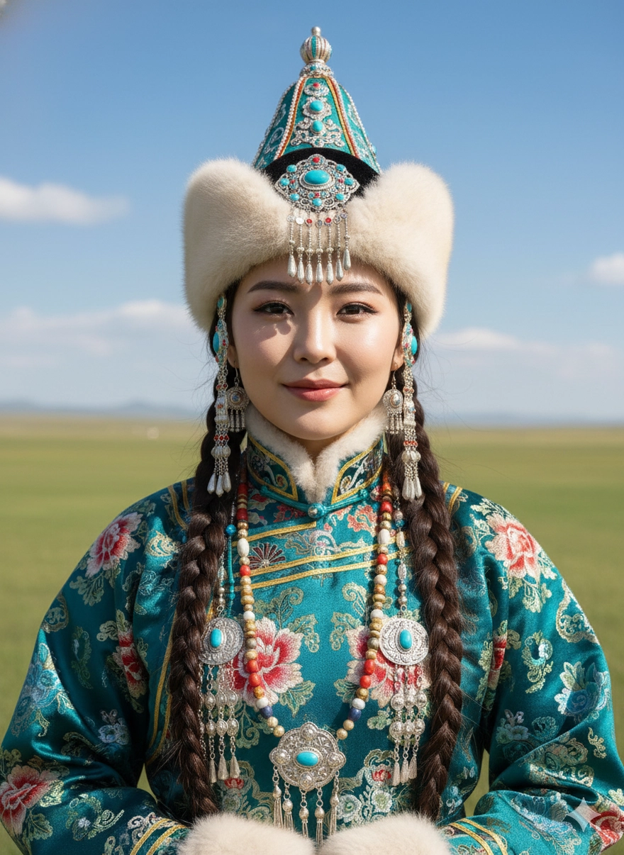 Hóa thân thành cô gái Mông Cổ xinh đẹp với Gemini