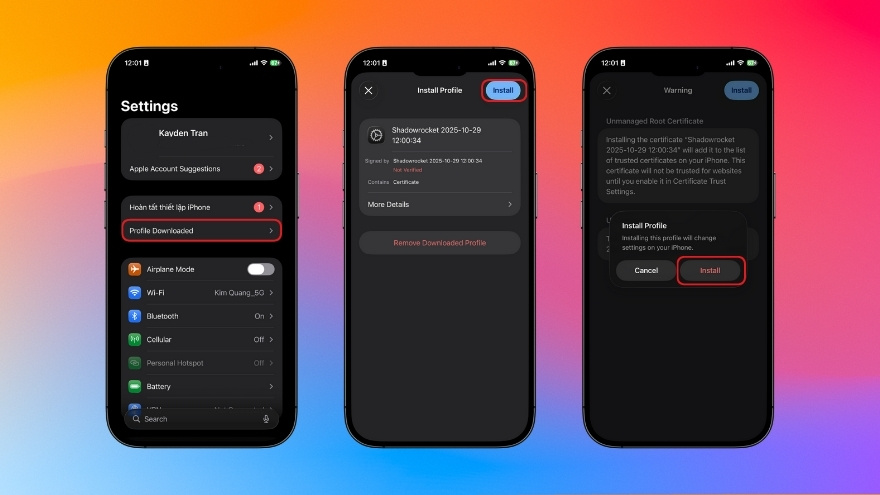 Hướng dẫn cách cài đặt Locket Gold trên iPhone và iPad