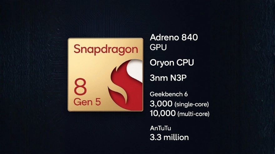 Snapdragon 8 Gen 5 lộ diện
