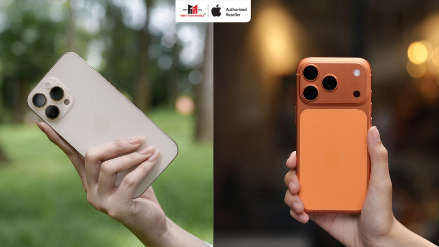 So sánh giữa iPhone 16 Pro Max và iPhone 17 Pro Max