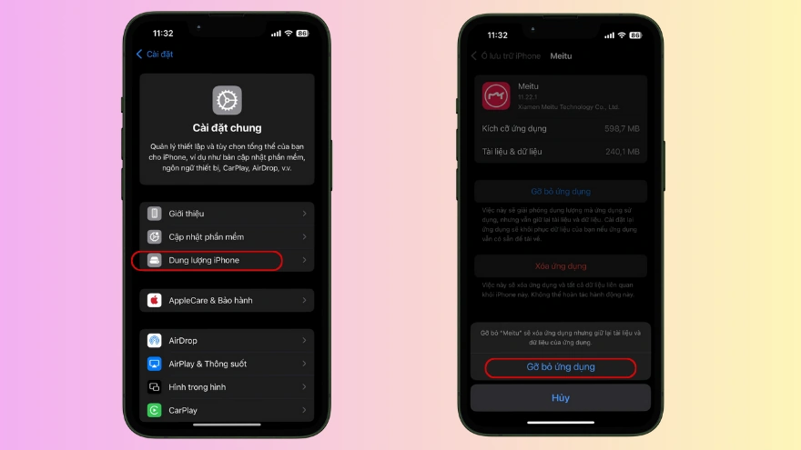 Cách giải phóng dung lượng iPhone mà không cần xóa gì