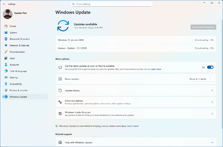 cách kích hoạt menu Start mới trên Windows 11