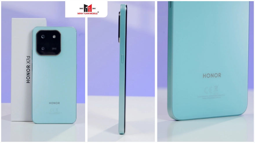 HONOR X7d đáng mua với thiết kế bền bỉ và pin khủng 