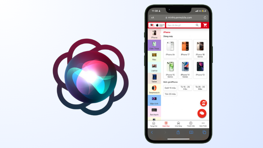 Apple lên kế hoạch Siri mới 2026, tận dụng model của Google