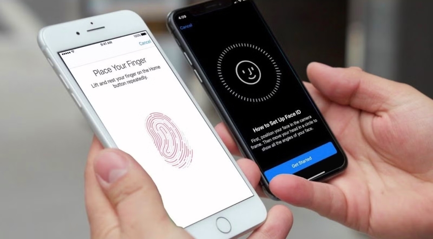 So sánh bảo mật vân tay và khuôn mặt trên smartphone