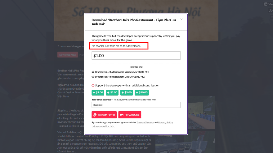 cách cài đặt Tiệm Phở Của Anh Hai trên Android