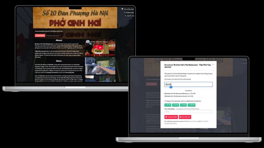 Cách tải game Phở Anh Hai hot hit an toàn