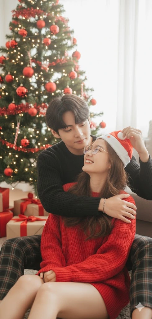 Tạo ảnh đi chơi Noel cho cặp đôi chỉ bằng một câu lệnh