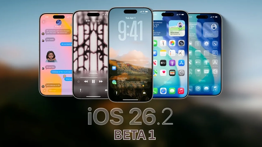 Apple tung iOS 26.2 Beta 1 ngay sau iOS 26.1 ra mắt