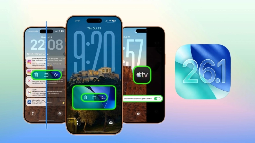 Dòng iPhone nào chưa được hỗ trợ iOS 26.1?