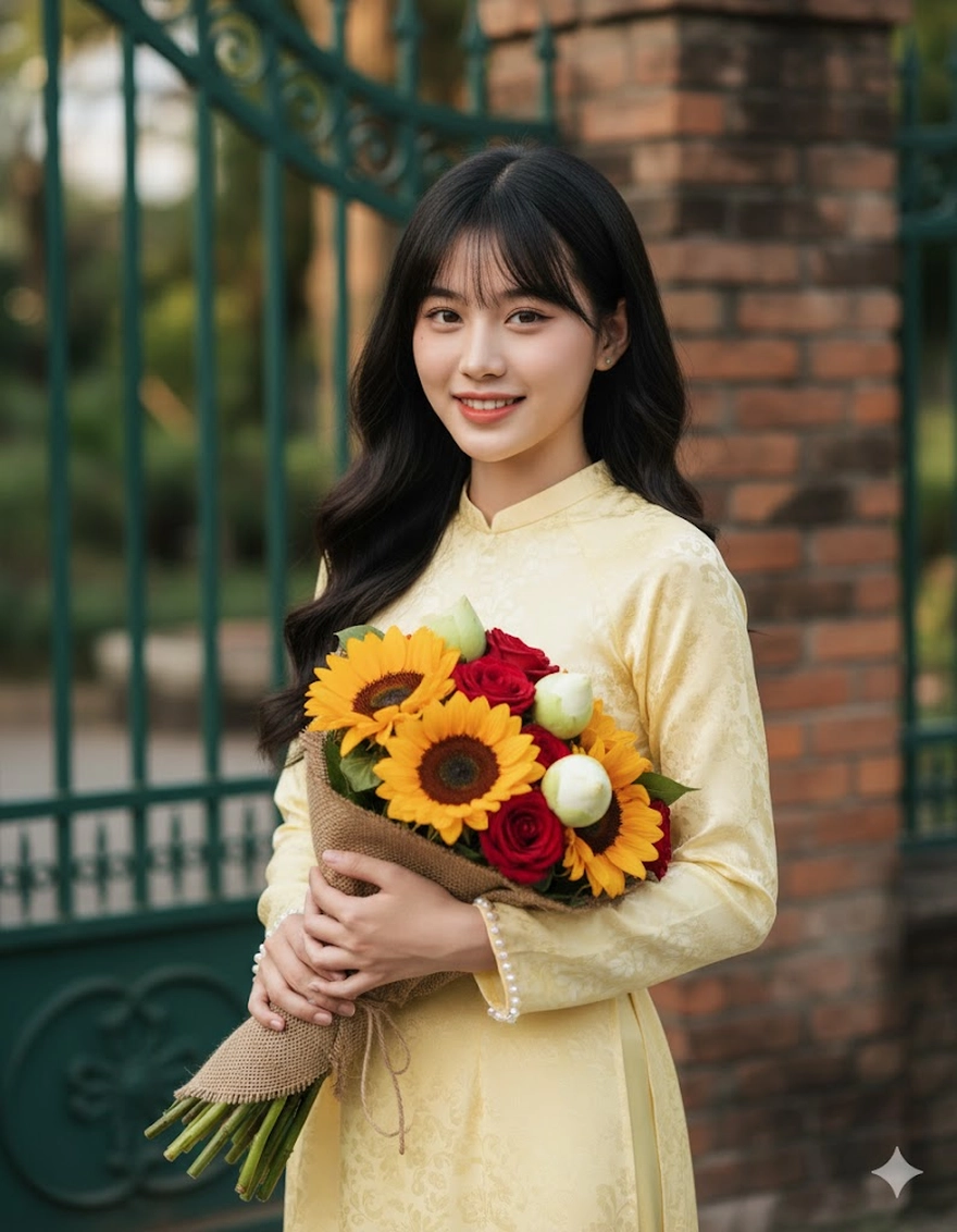 Câu lệnh AI tạo ảnh giáo viên mừng 20/11