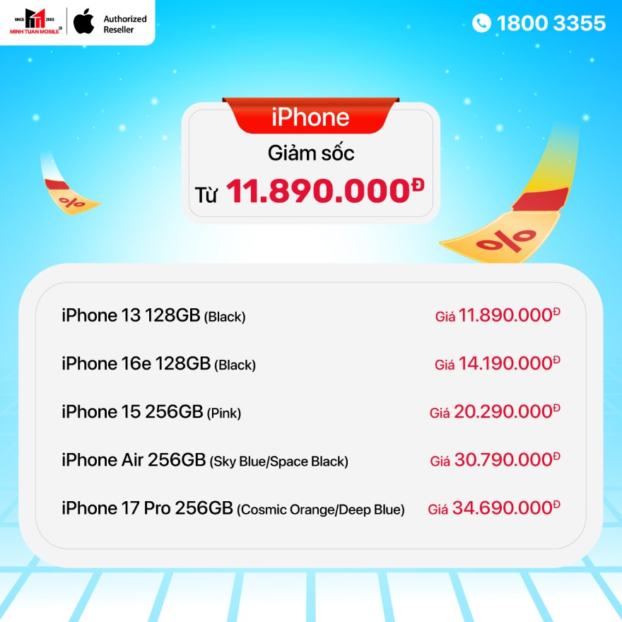 Sale Ngập Tràn - Deal Siêu Đỉnh tại Minh Tuấn Mobile