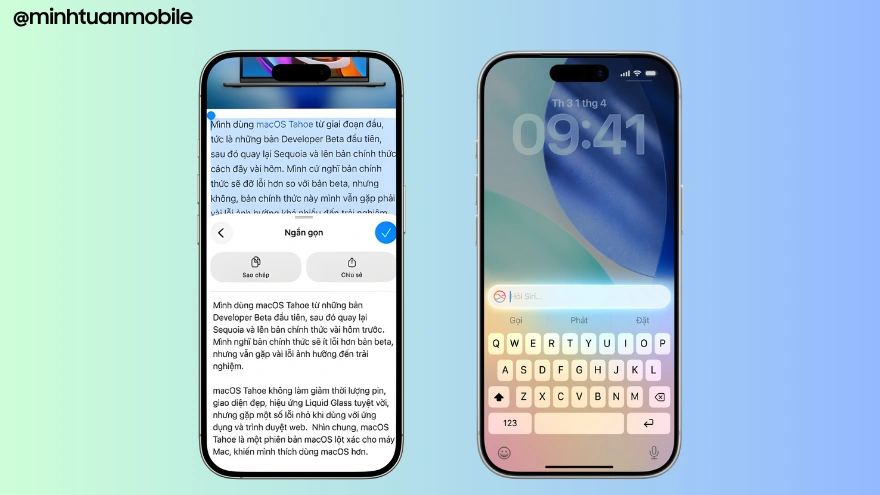 Tính năng Apple Intelligence hiện đã hỗ trợ tiếng Việt