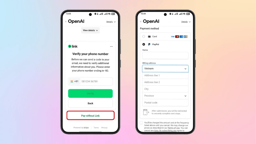 cách nhận miễn phí 1 năm ChatGPT Go