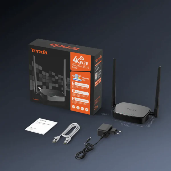 Lắp đặt Bộ Router Wifi Tenda 4G05 đơn giản&nbsp;